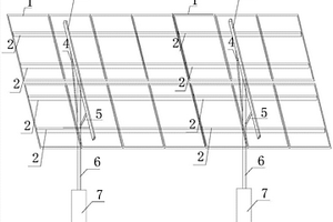太阳能光伏型钢混凝土支架