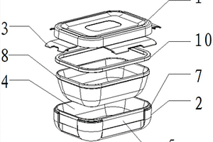 瓷心陶瓷餐盒
