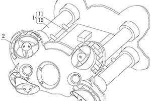 提升水下机器人隧道内续航里程的外挂式装置