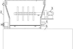 纤维加工原料粘合搅拌进料装置