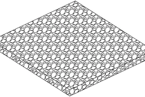 碳纳米管增强铜基复合泡沫电磁屏蔽板
