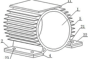 承重散热电机壳铸件