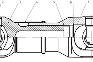 全铝合金结构的汽车传动轴总成