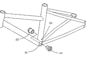 自行车轴管的结构
