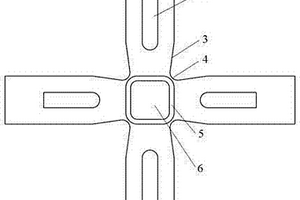 用于双轴力学测试的十字型试样