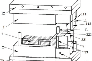 卧式模压成型模具