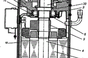 涡旋压缩机用轴向止推密封装置结构