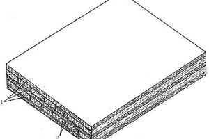 木材与竹材展开厚单板聚集层积材及其制备方法