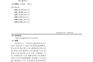 高冲击强度的PP高分子材料