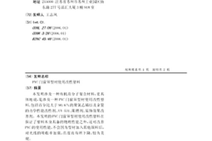 PVC门窗异型材使用改性塑料
