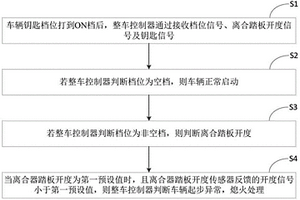 应用于新能源商用车模拟传统教练车熄火的方法