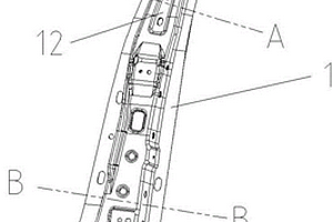 适用于新能源车型的B柱加强板