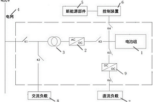 新能源移动储能箱的供电系统