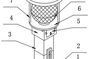 带有灭虫功能的户外新能源路灯结构