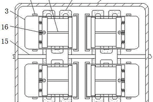 具有模块化分组防短路起火结构的新能源电池组