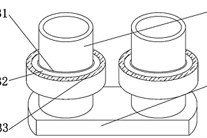 新能源汽车扭簧铜排用插孔后套