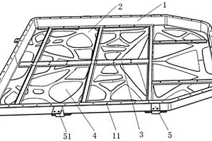新能源汽车铝合金电池托盘托架
