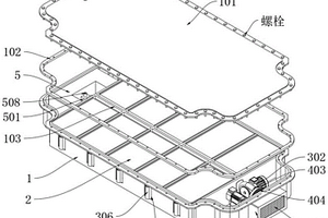 具有起火抑制结构的新能源汽车用电池系统