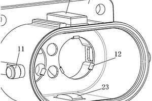 新能源车内部连接器用插座壳体