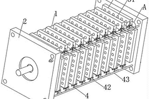 新能源汽车具有空冷功能的电机
