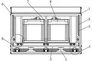 新能源汽车防震电池箱