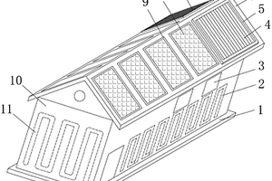 基于太阳能的沙漠建筑用夜晚保温结构