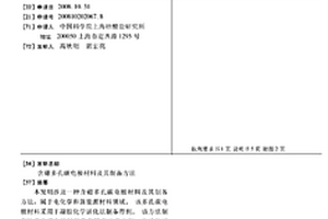 含硼多孔碳电极材料及其制备方法