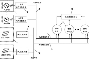 适用于大功率风/光电消纳的交直流混合微电网组网系统