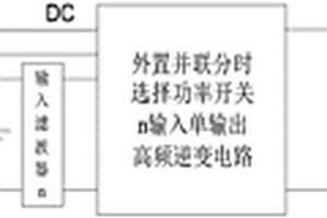 外置并联分时选择开关电压型单级多输入低频环节逆变器