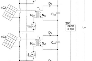 多个独立输入单一输出的直流-直流变换器