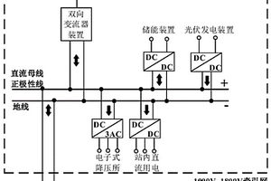 牵引降压混合变电所及其能量管理方法