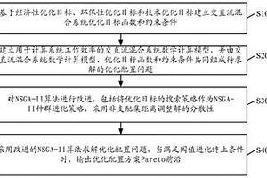 交直流混合系统的多目标优化配置方法和系统