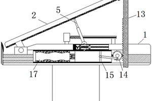光伏照明用的太阳能板自动清灰装置