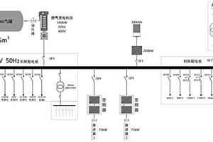 水面蓝藻作业船混合动力系统