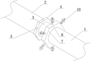 整体式新能源汽车空调管路总成