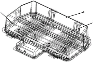 具有水冷板的新能源电池框架