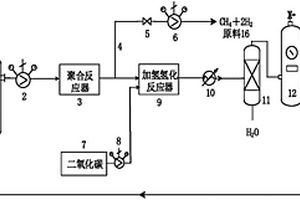 二氧化碳催化合成新能源碳氢物质的装置及方法