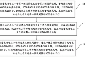 应用于新能源车辆的启动控制方法