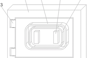 新能源汽车用充电口防护盖结构