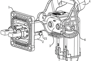 新能源汽车PCU控制器的安全防脱插接组件