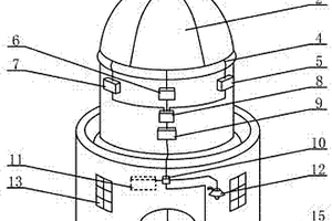 染料敏化太阳能电池应用在建筑物屋顶面上的发电装置