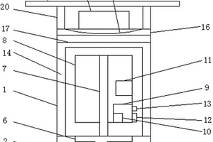 电器箱用散热机构