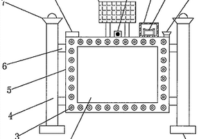 建筑工程施工用监测式围挡