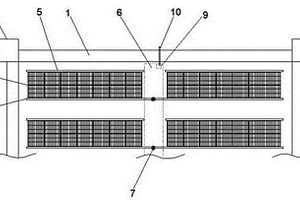 太阳能板阵列排雨系统