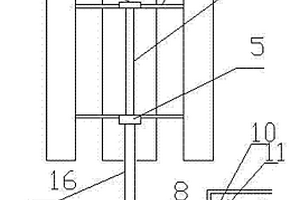 垂直轴风车组成的扬水机