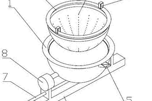 便于烹煮过滤及捞取食物的加工装置