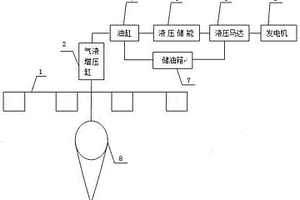 利用海水波动能的发电装置