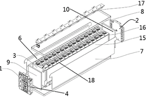 动力电池模组结构