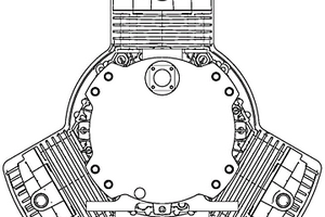 三缸无油活塞空压机