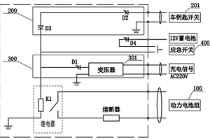 电动车电池组安全控制装置